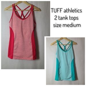 2 tank tops from Tuff athletics- Size medium